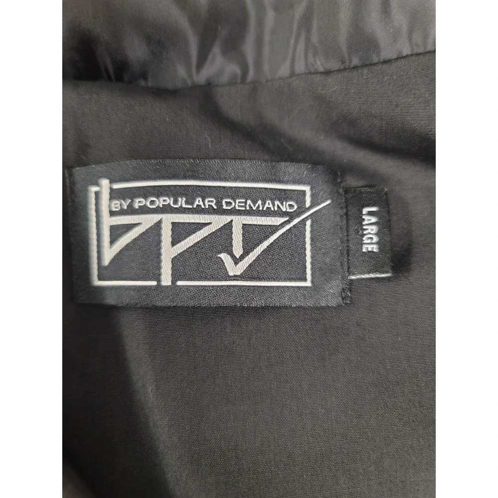 USHER‎ Concert Tour Jacket Large Past Present Future Black